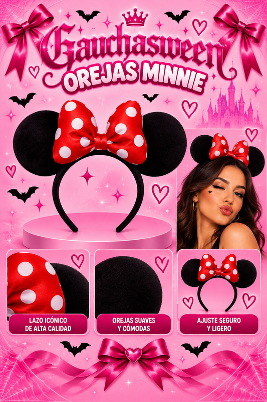 Orejitas Minnie (Disfraz)
