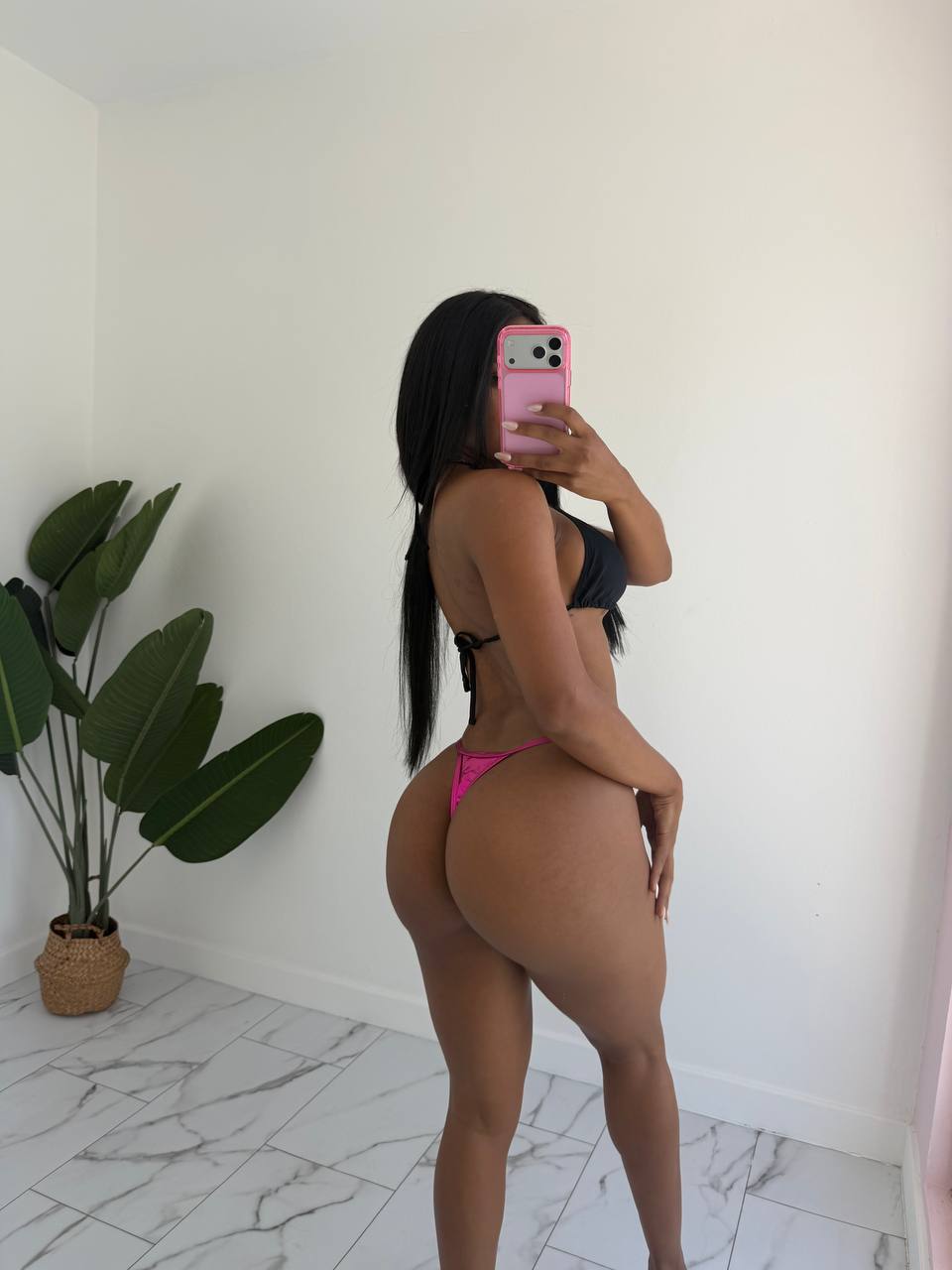 Metallic panty bikini