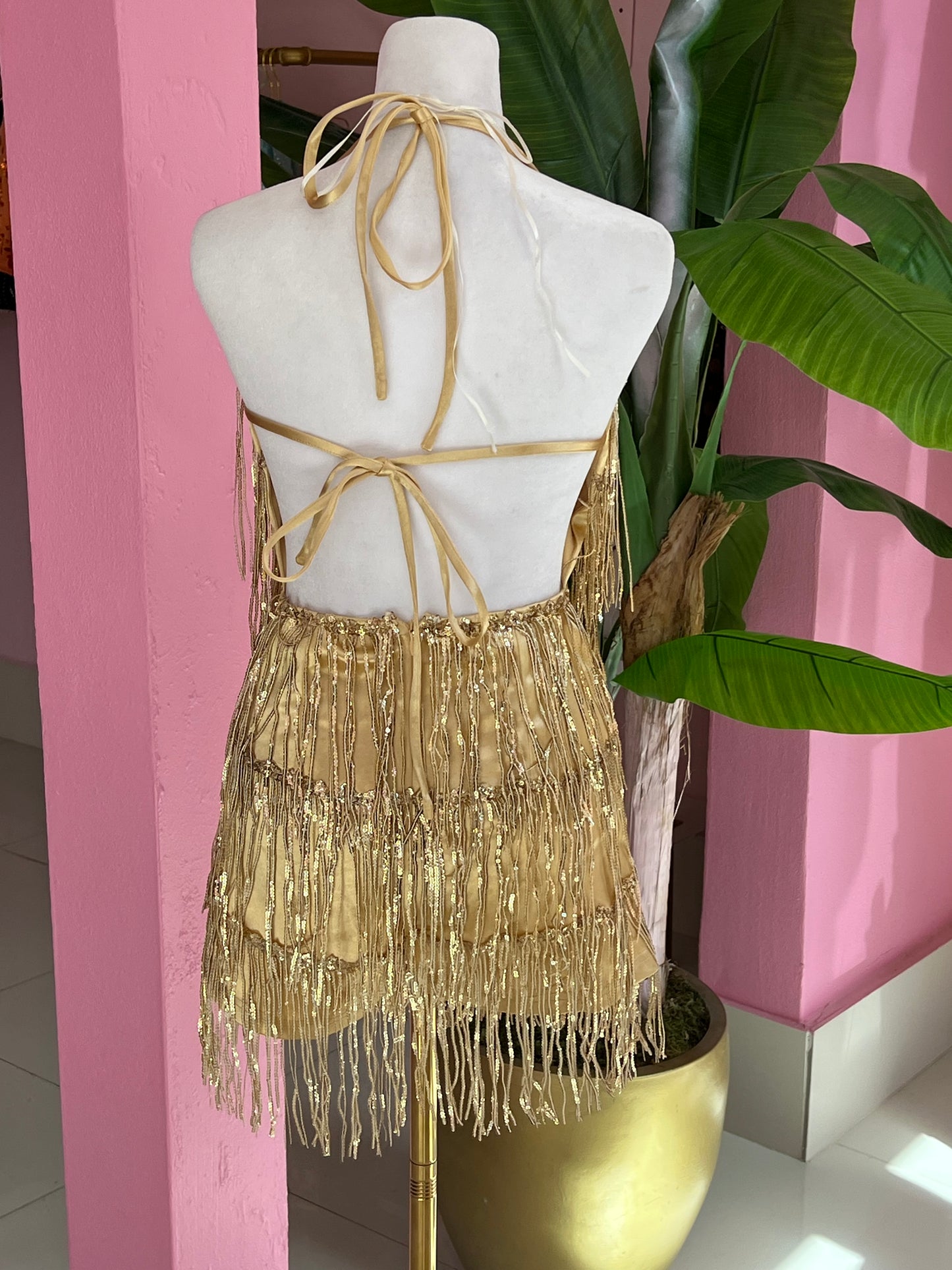 Flecos Sequins romper