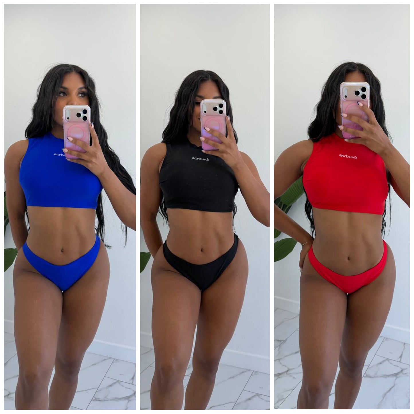 Turtle neck G Swimsuit