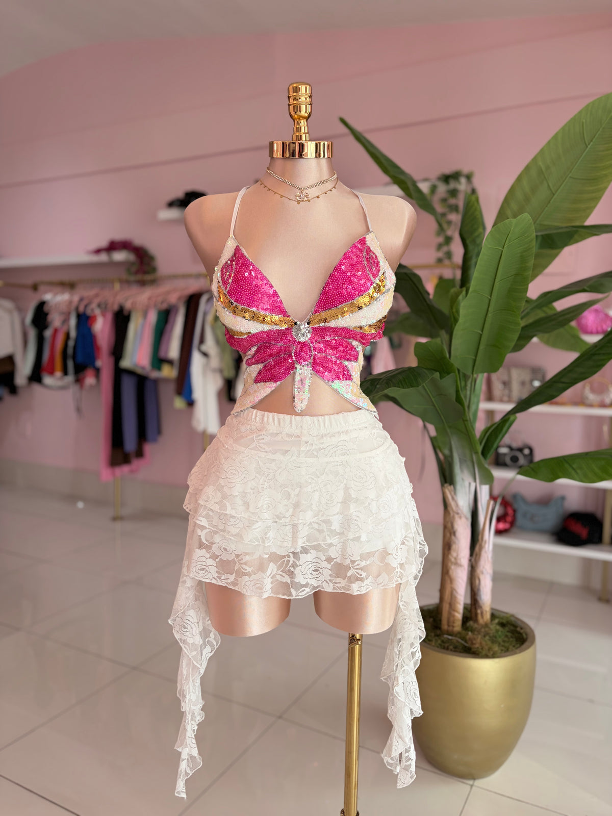Encaje Cascade Skort