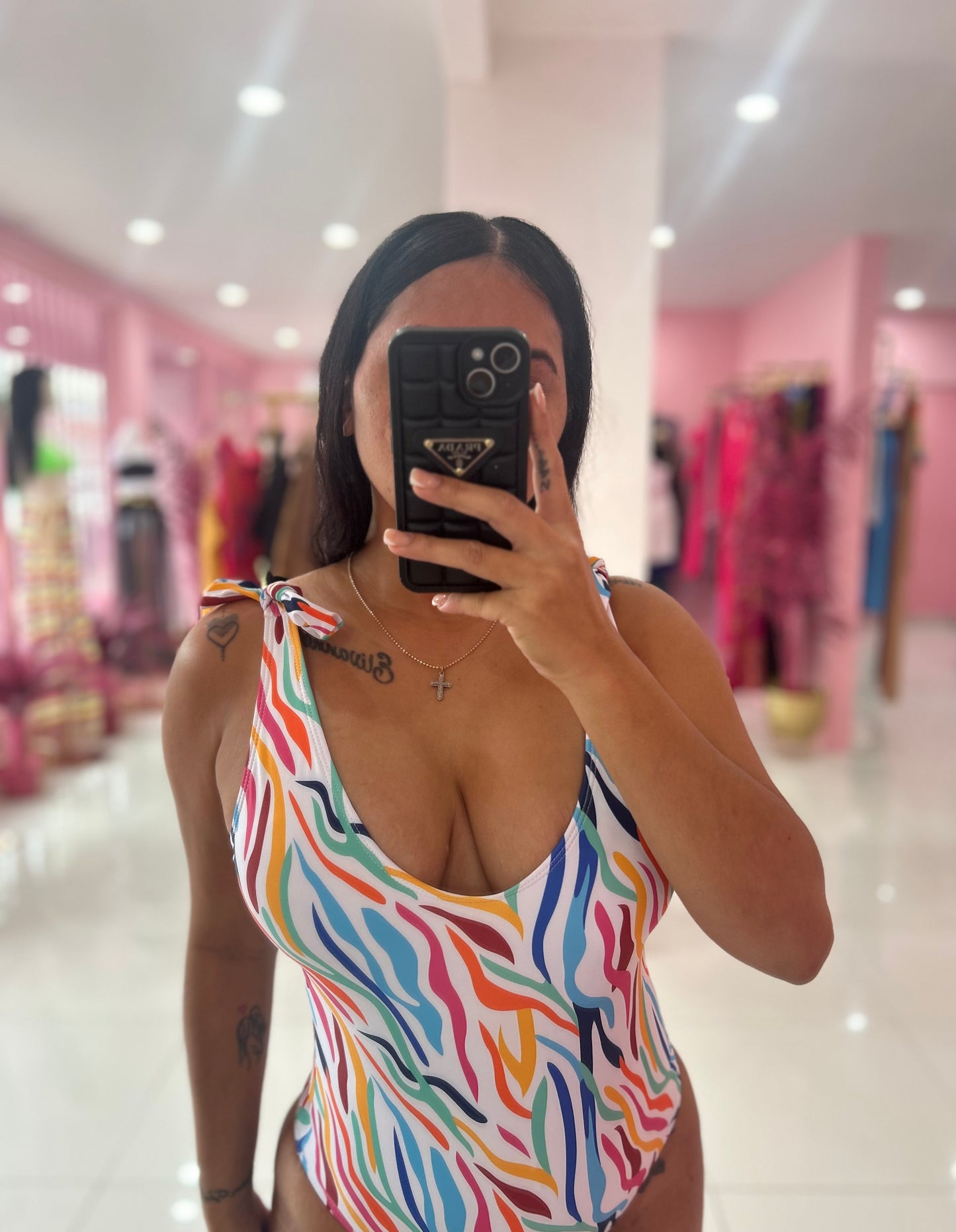 Zebra Colors Swimsuit S/M