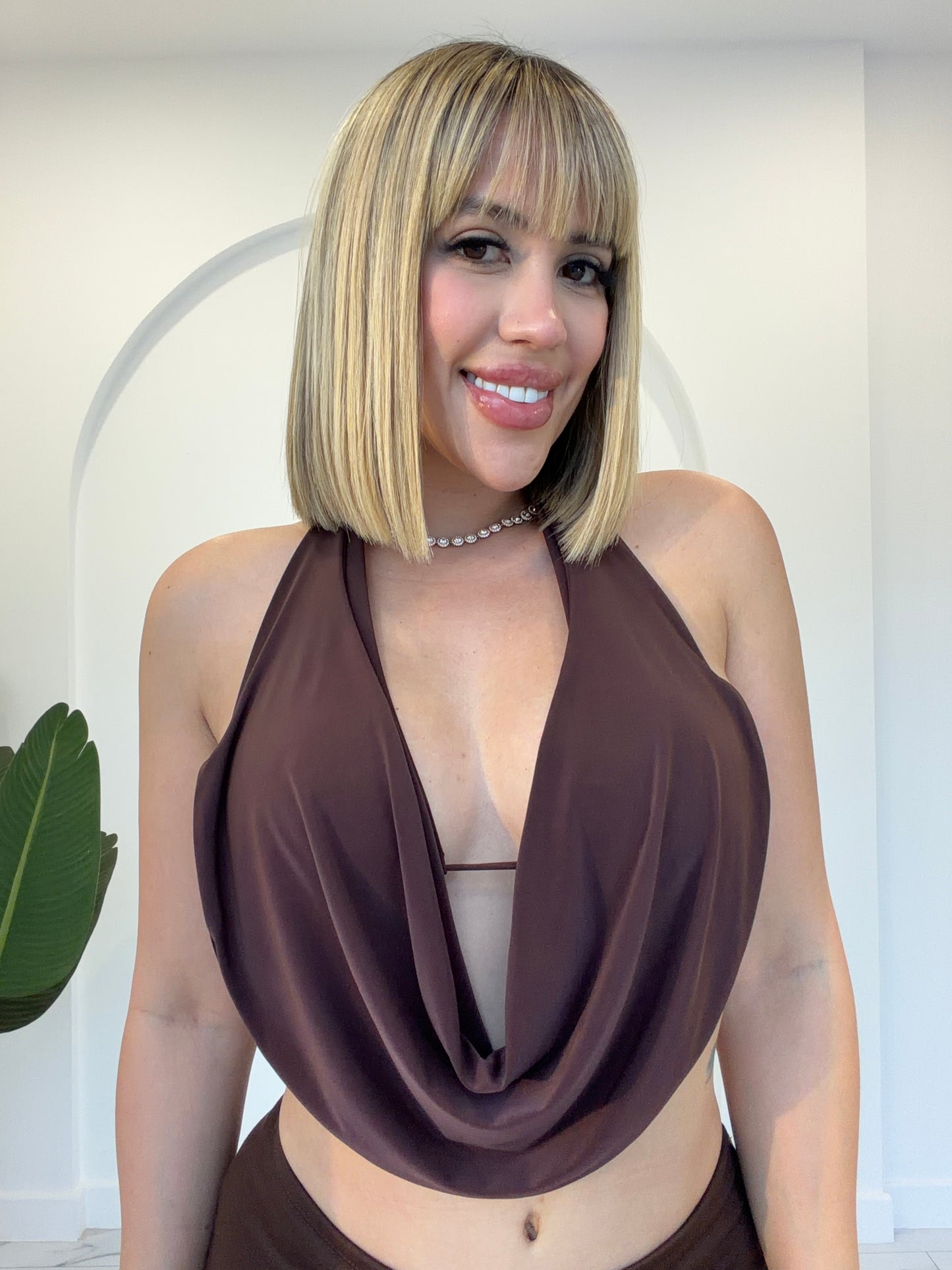Triangulito Halter top