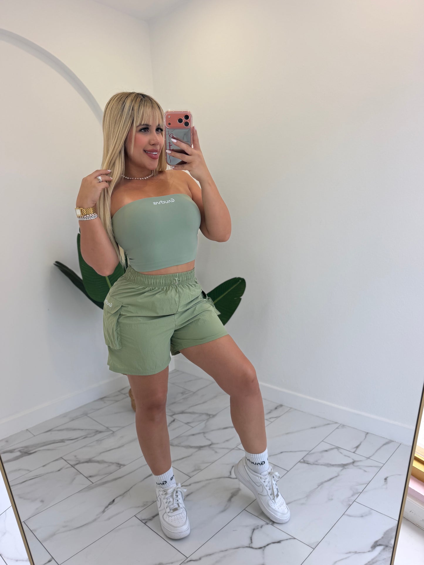 Strapless G cute top