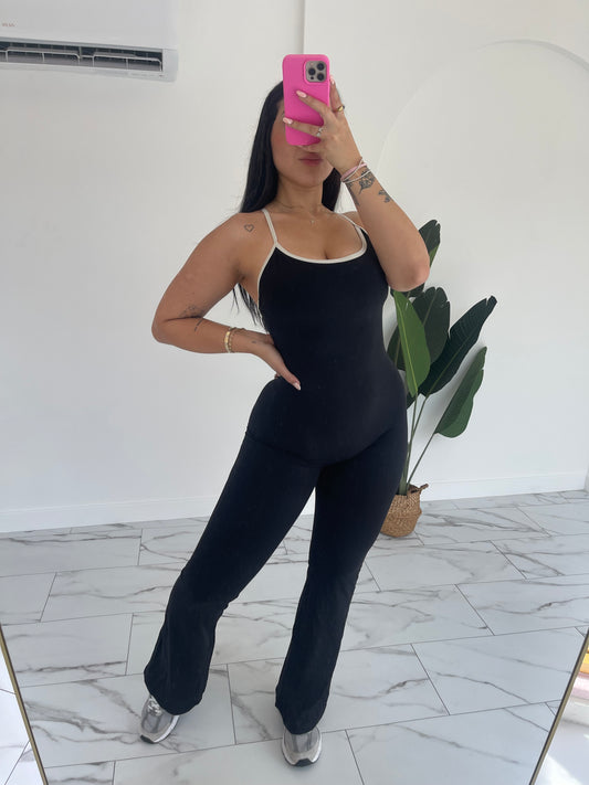 Jumpsuit palazzo bordes