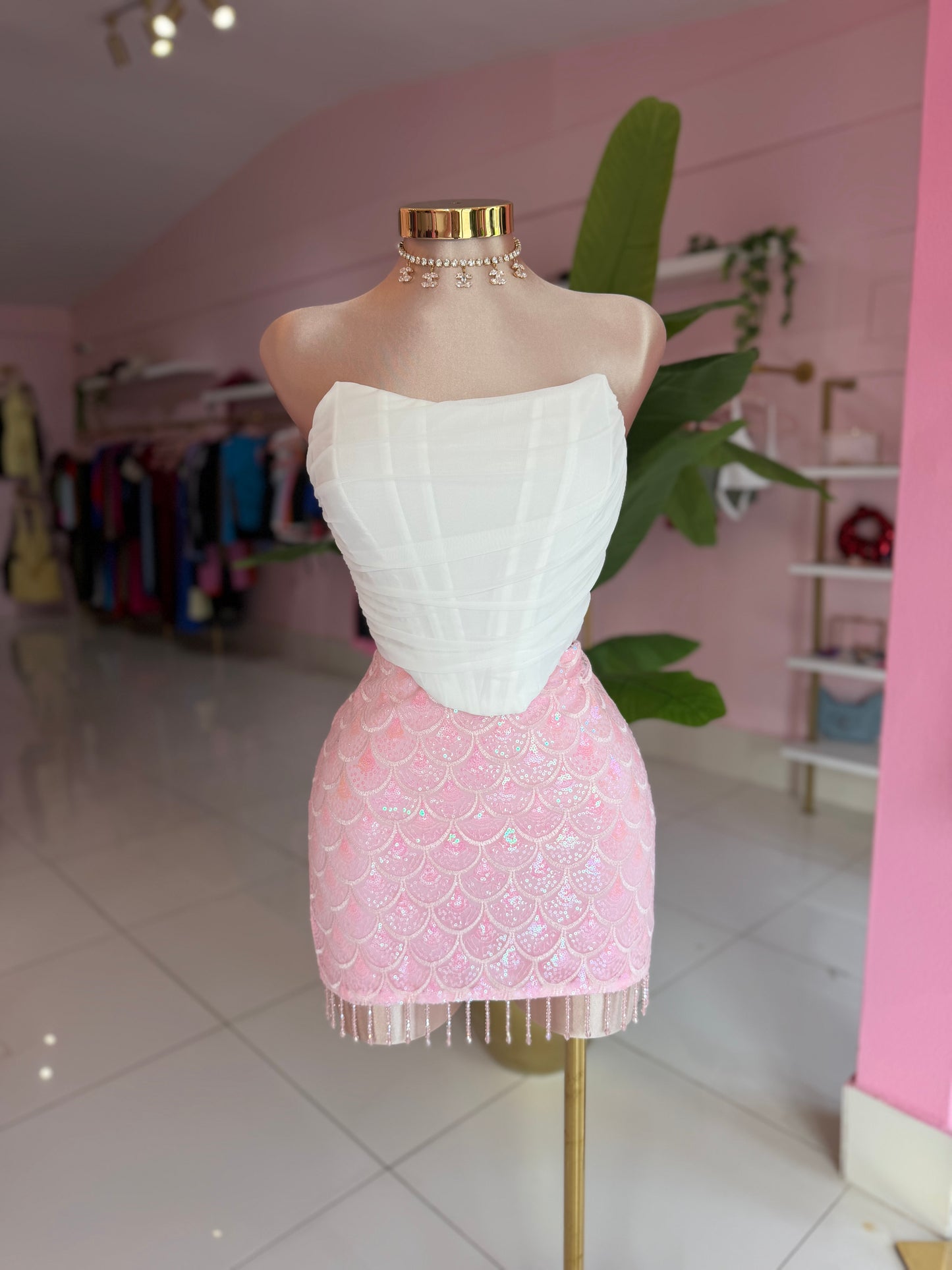 Mesh Corset