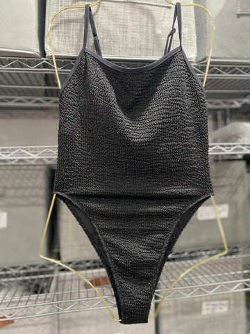 Black Glitter Swimsuit