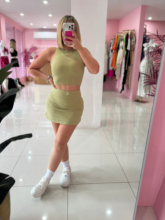 Sage Skort Set