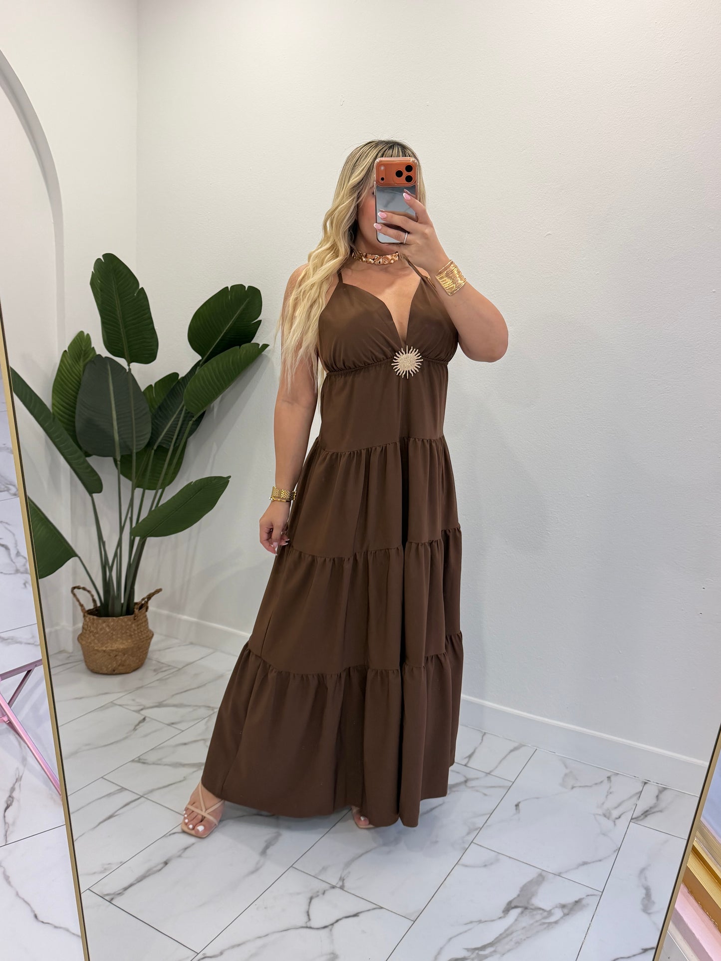 Sun maxi dress