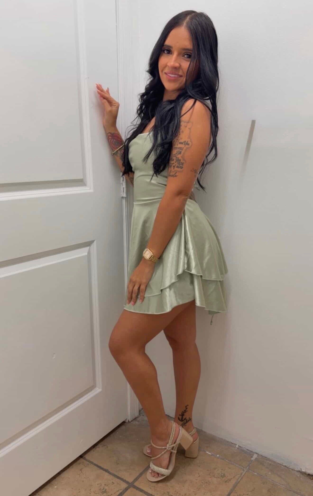 Satin Chic Dress