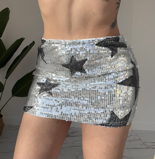 Stars Sequins Skirt