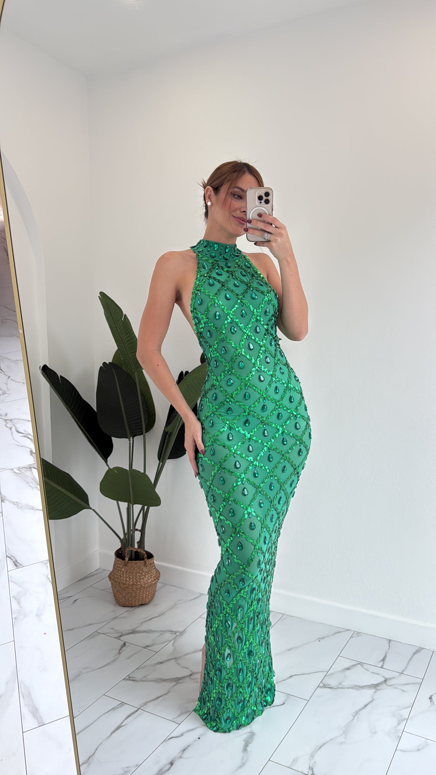 Rhinestone Lux Dress