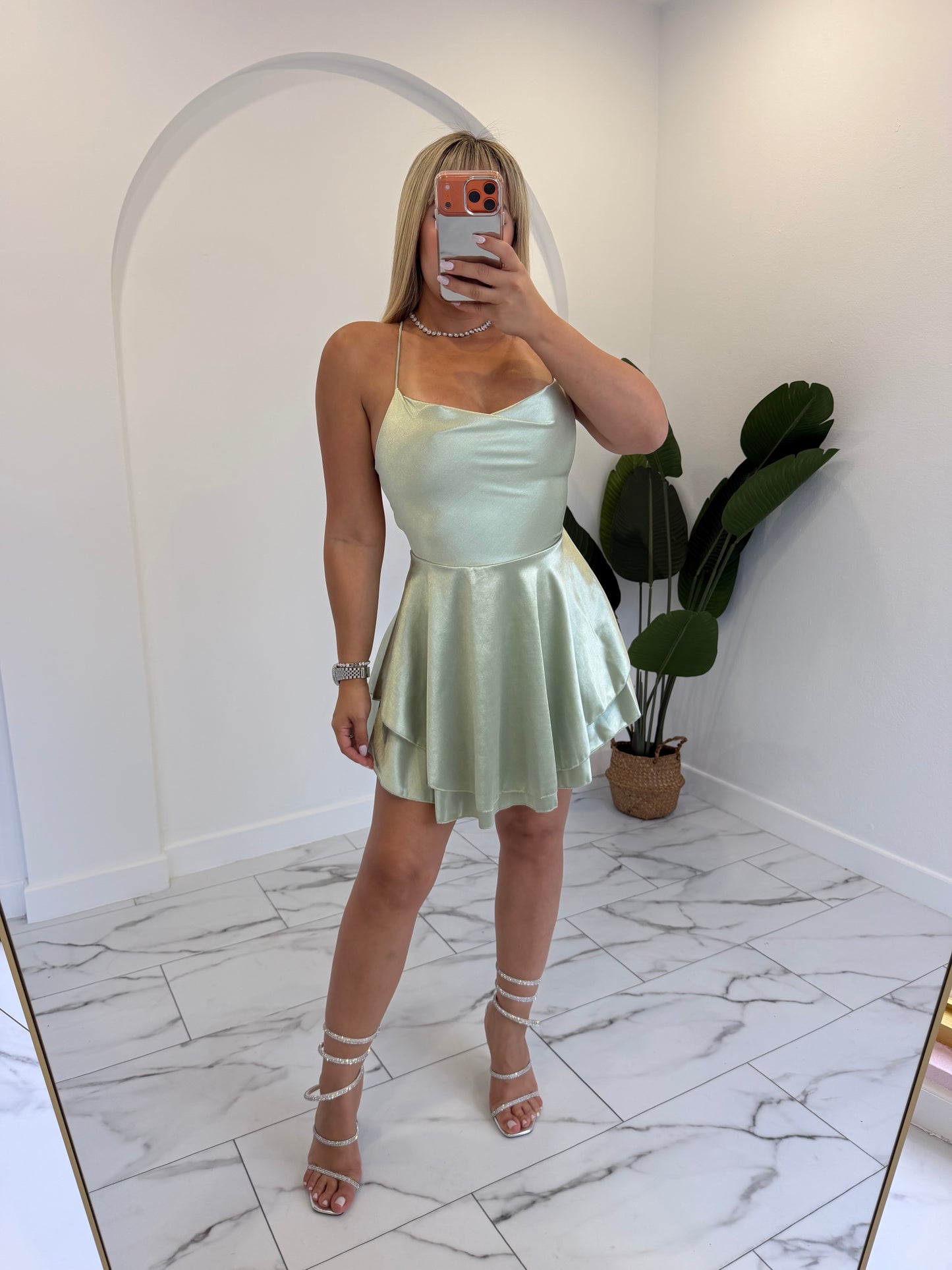 Satin Chic Dress
