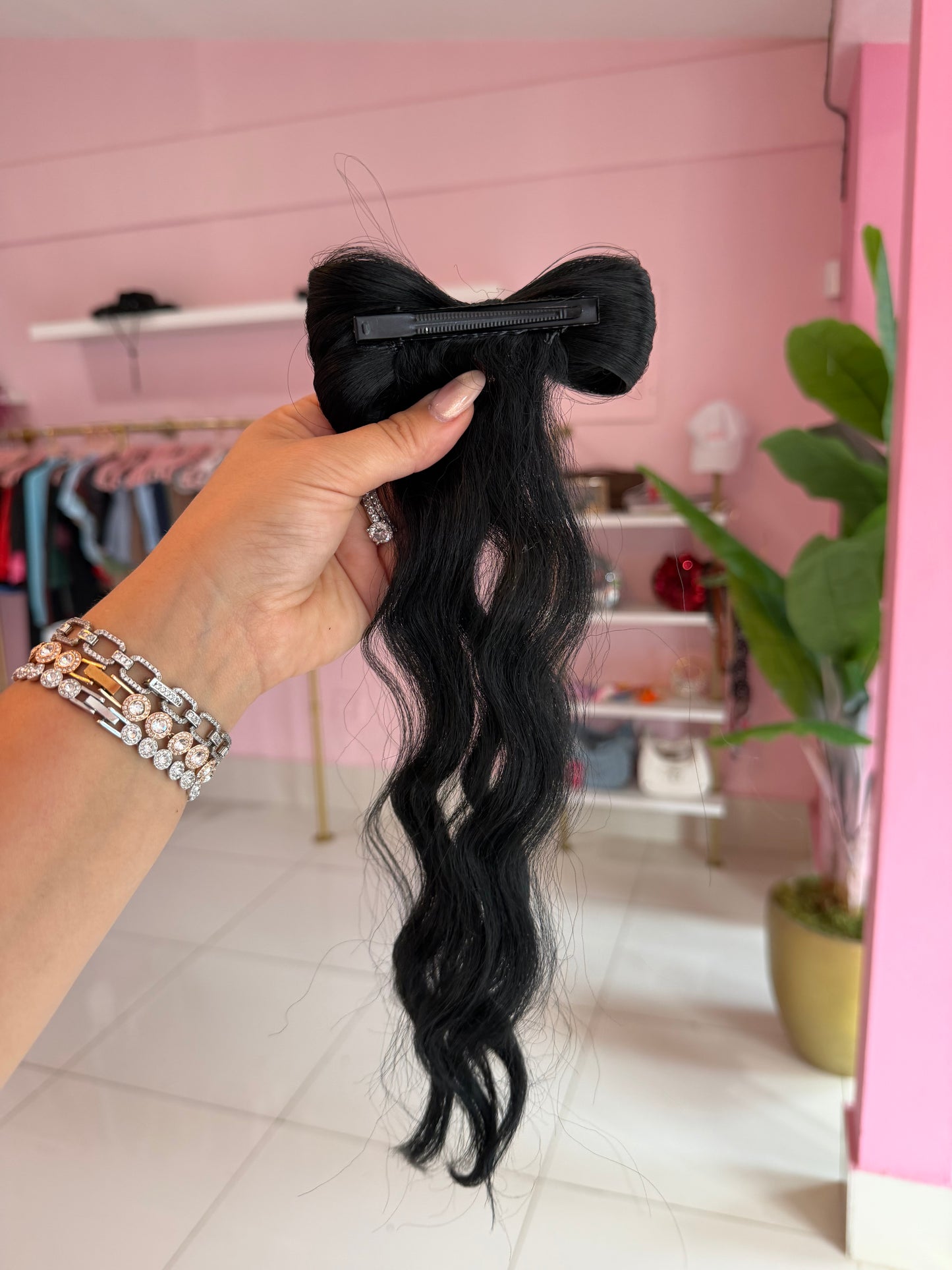 Hebilla de pelo lazo