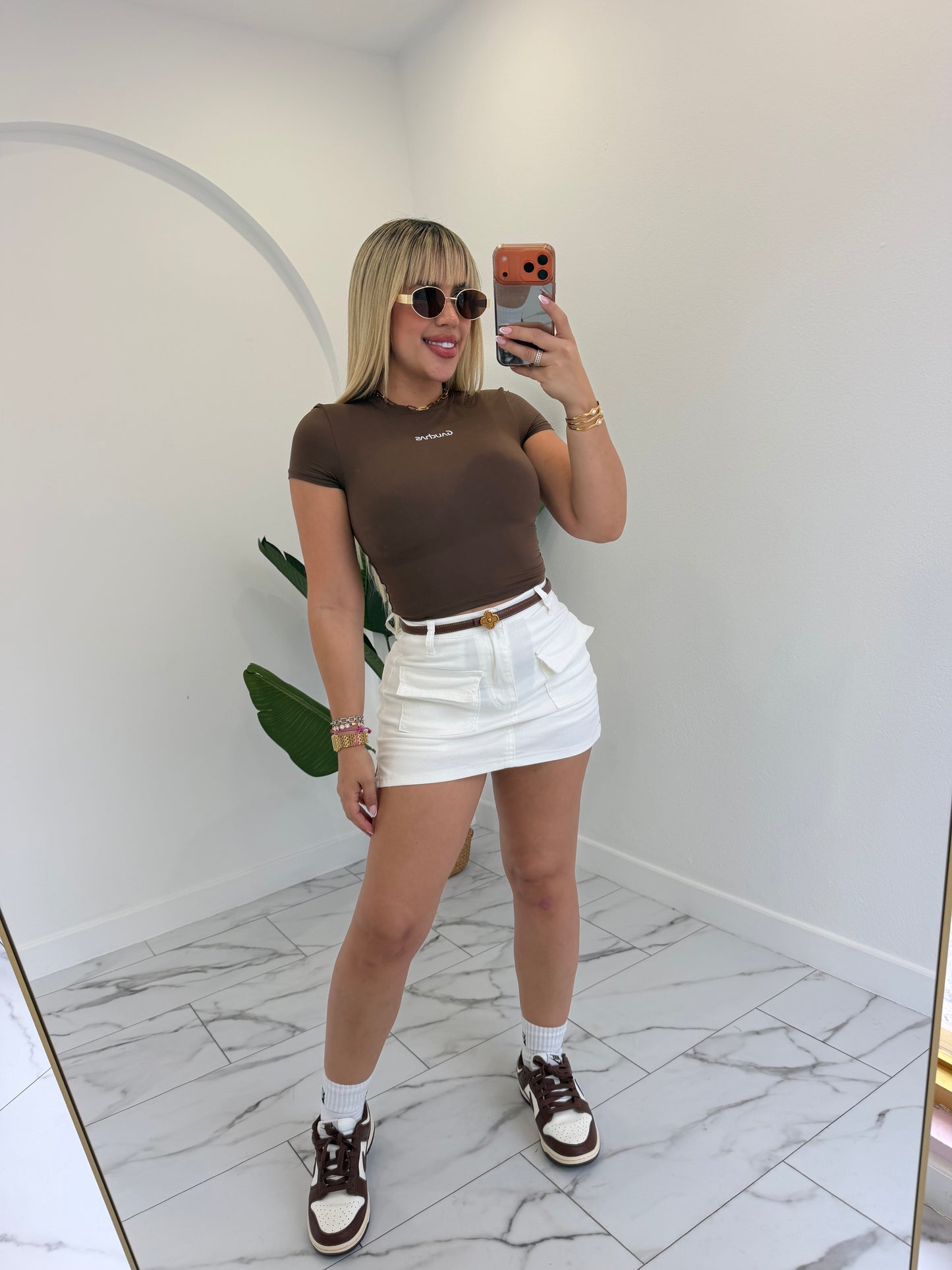 Jean skort