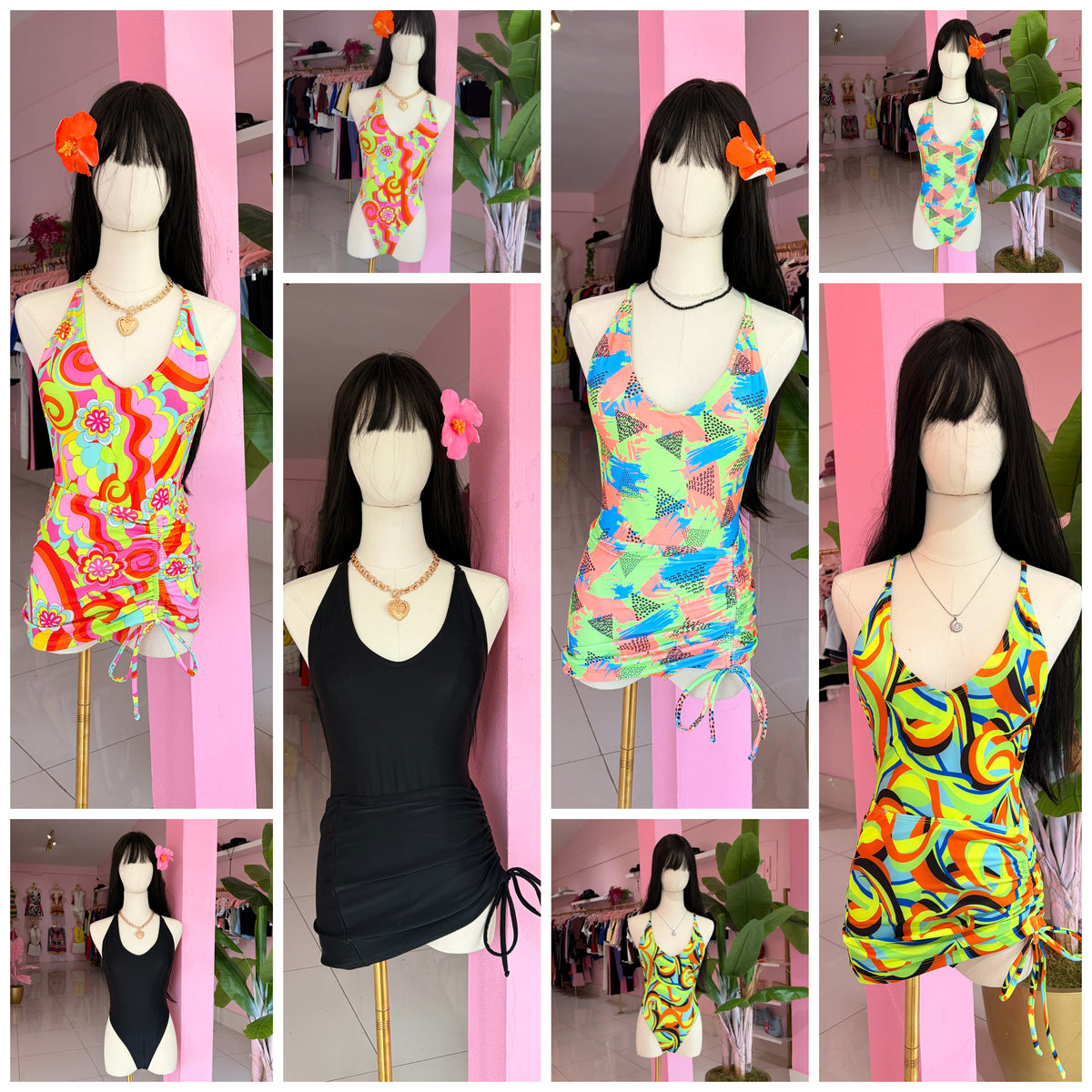 Mini Faldita Bikini Set ARG (control de abdomen)
