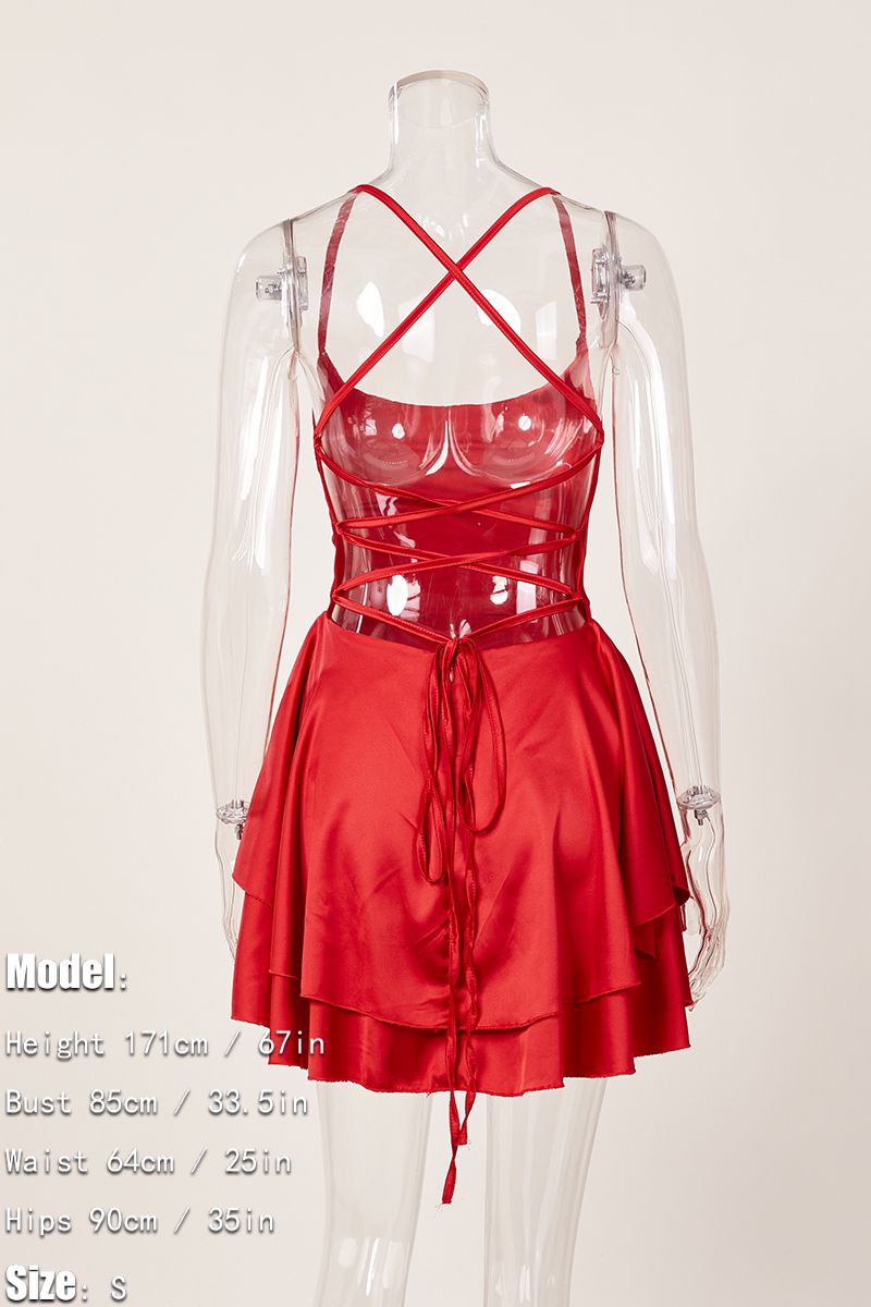 The Satin dress
