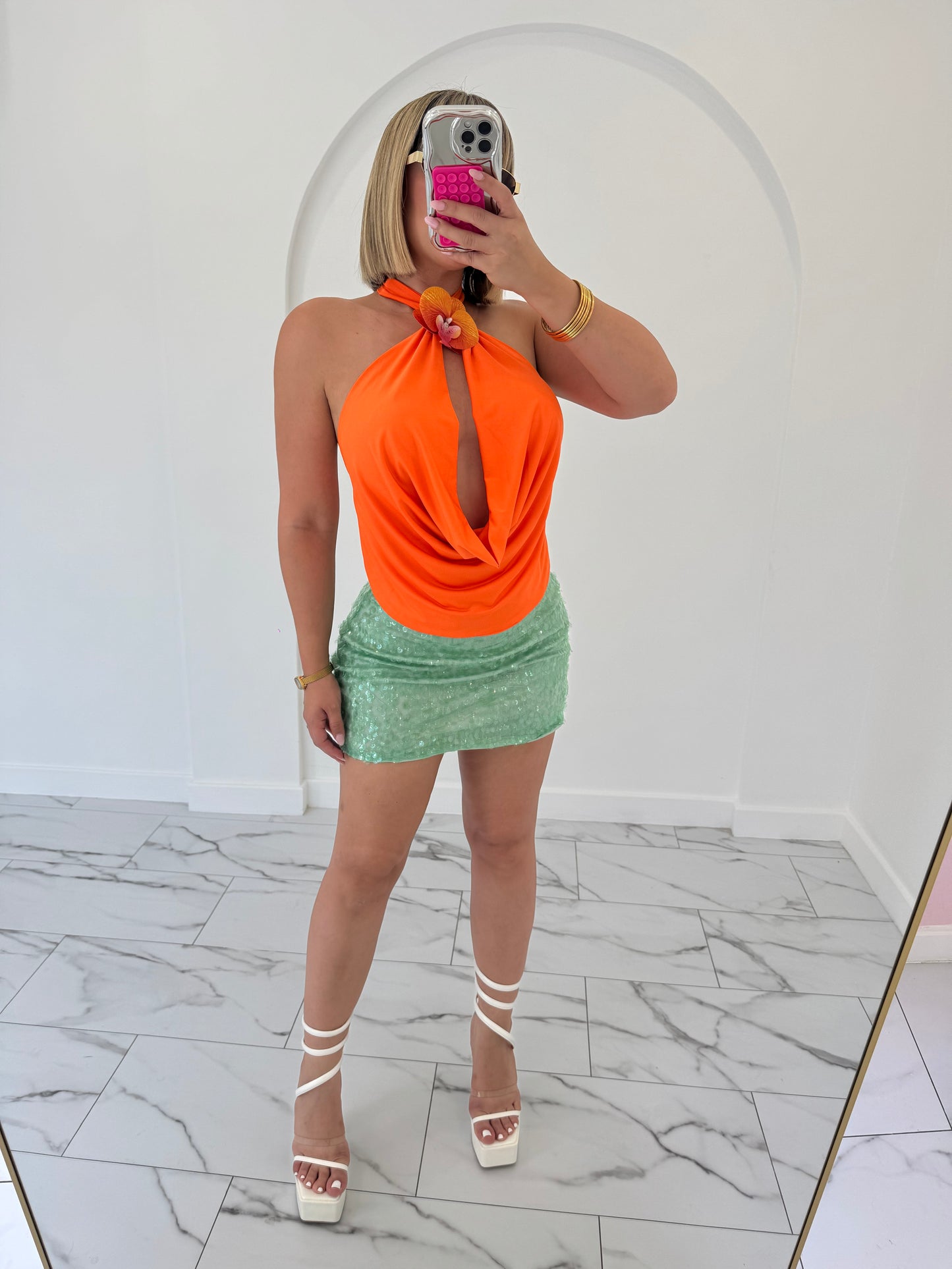 Orquidea Halter Top