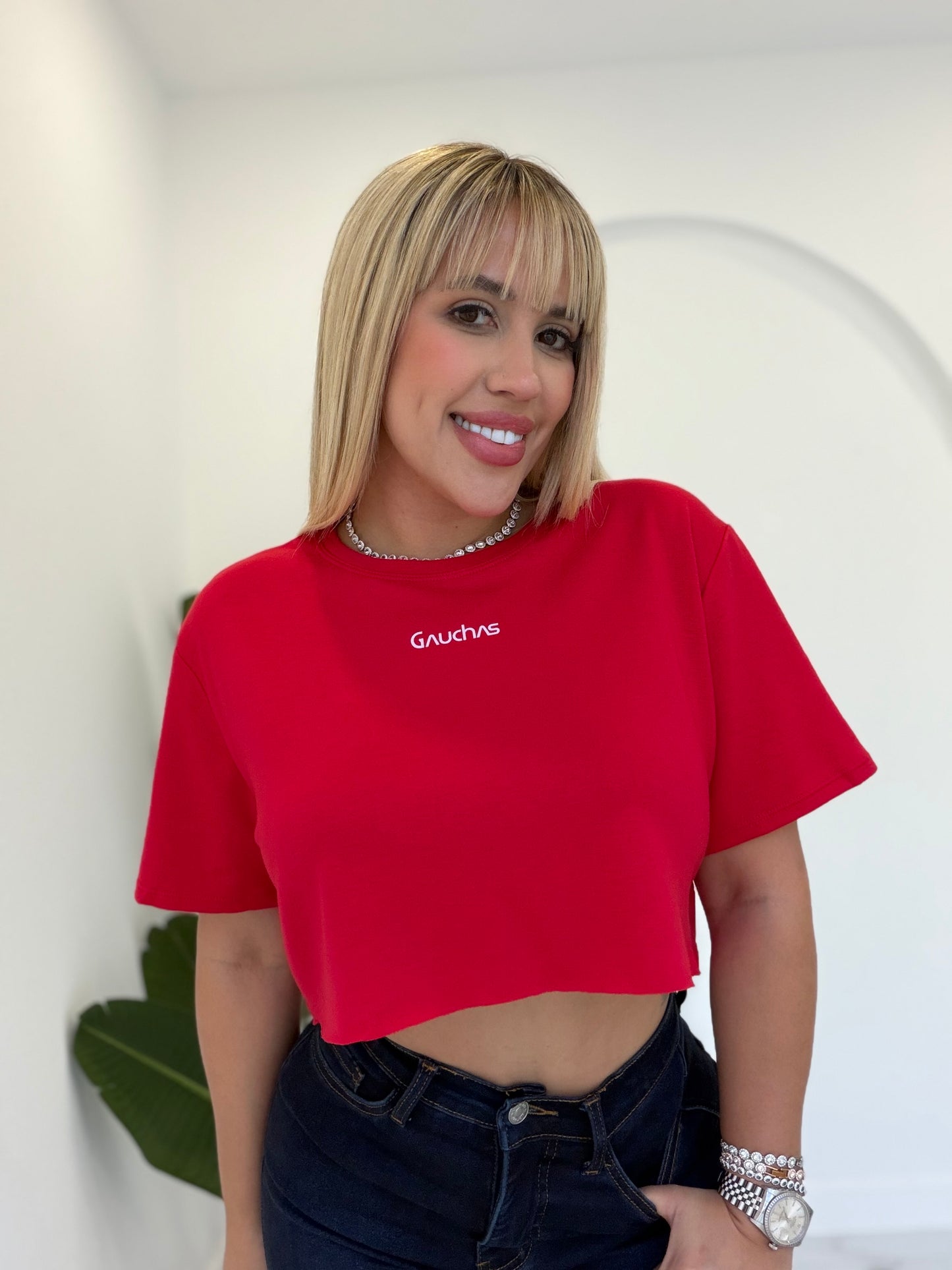 Crop top oversize G