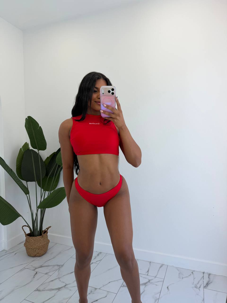 Turtle neck G Swimsuit