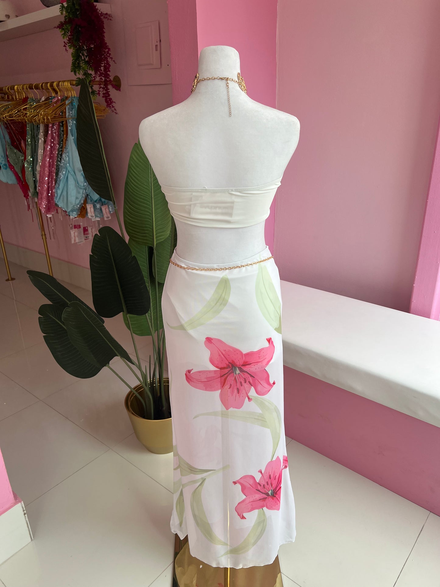 Orquídea white set