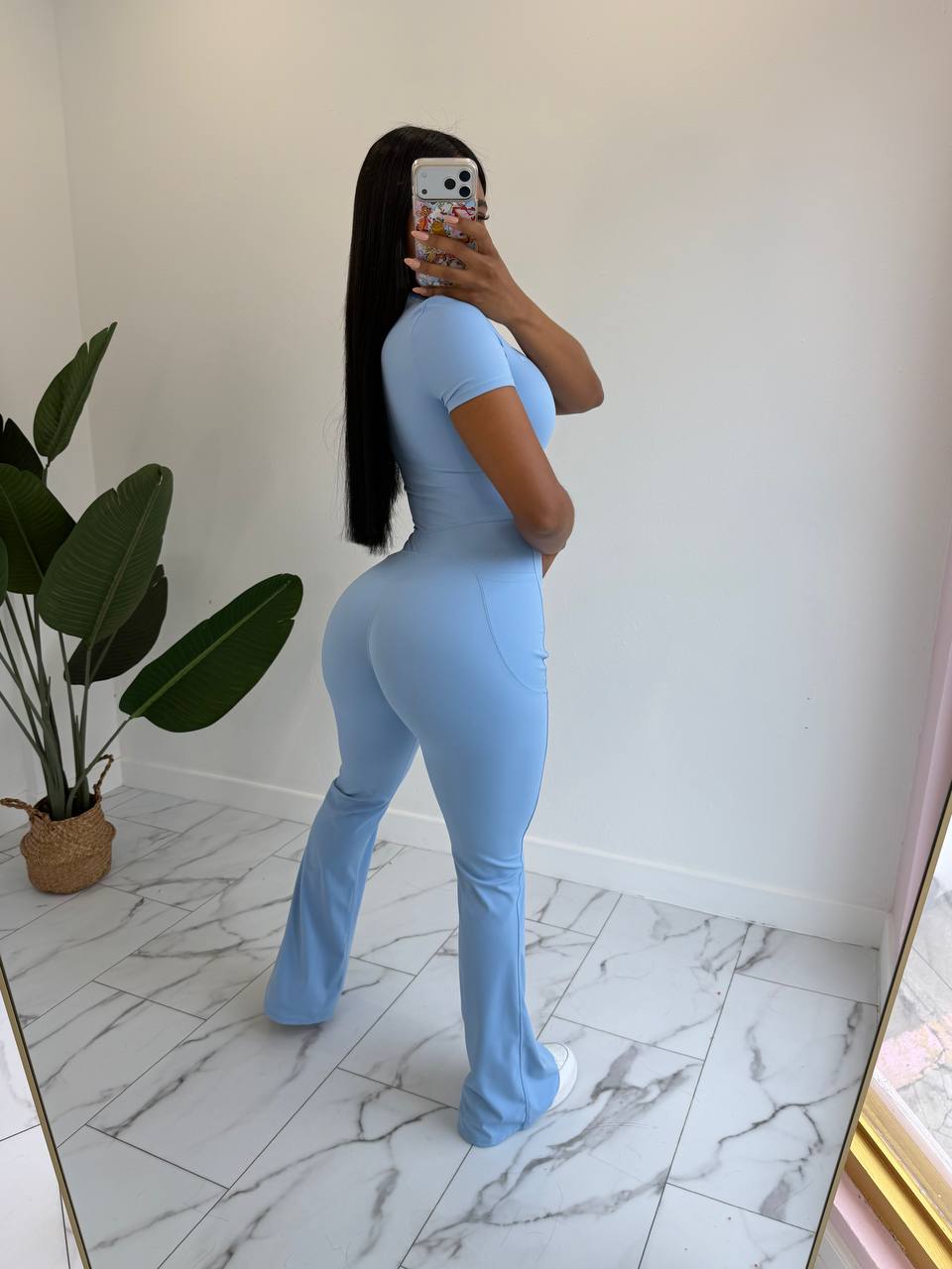 Tshirt Palazzo jumpsuit