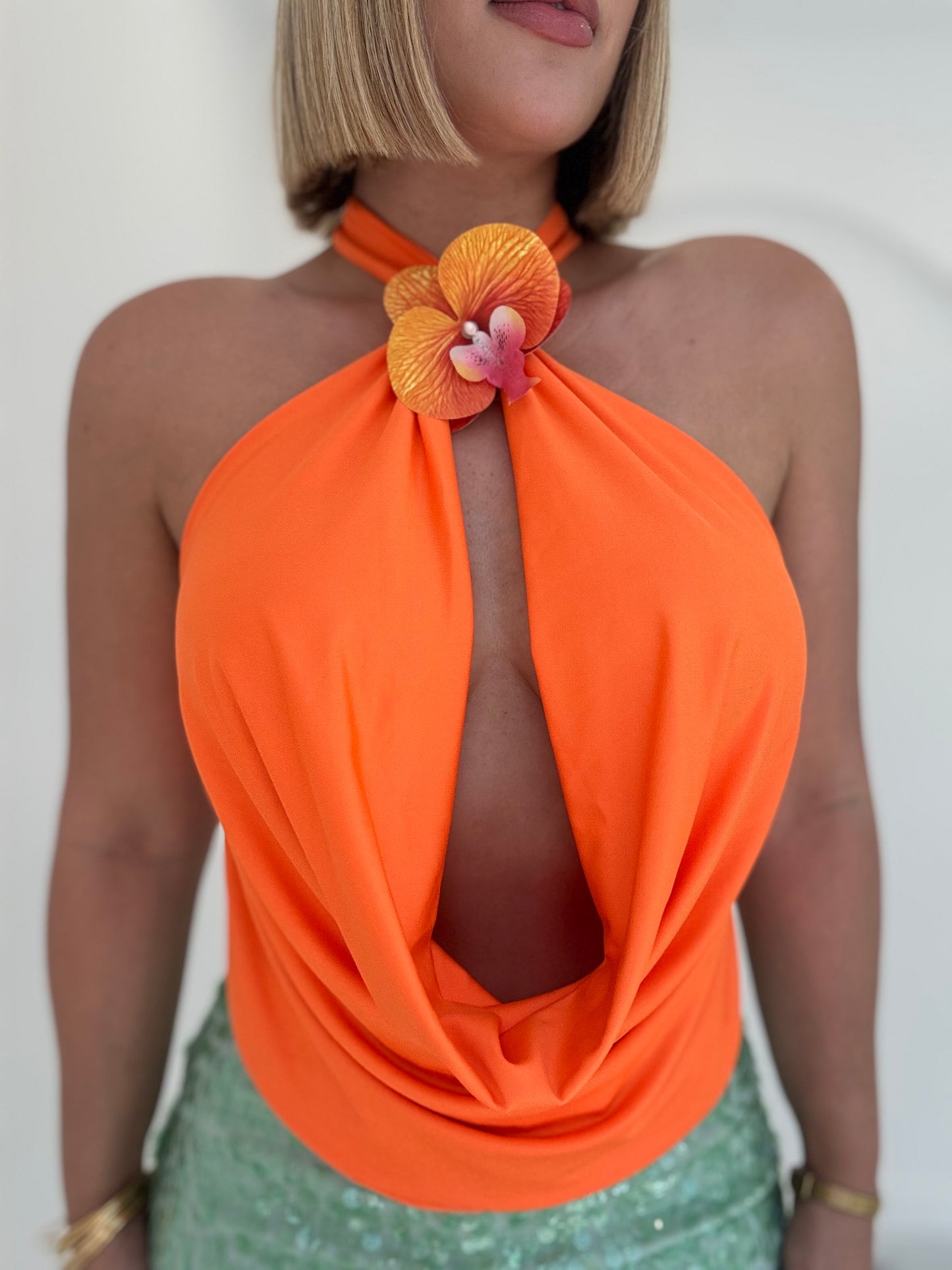 Orquidea Halter Top
