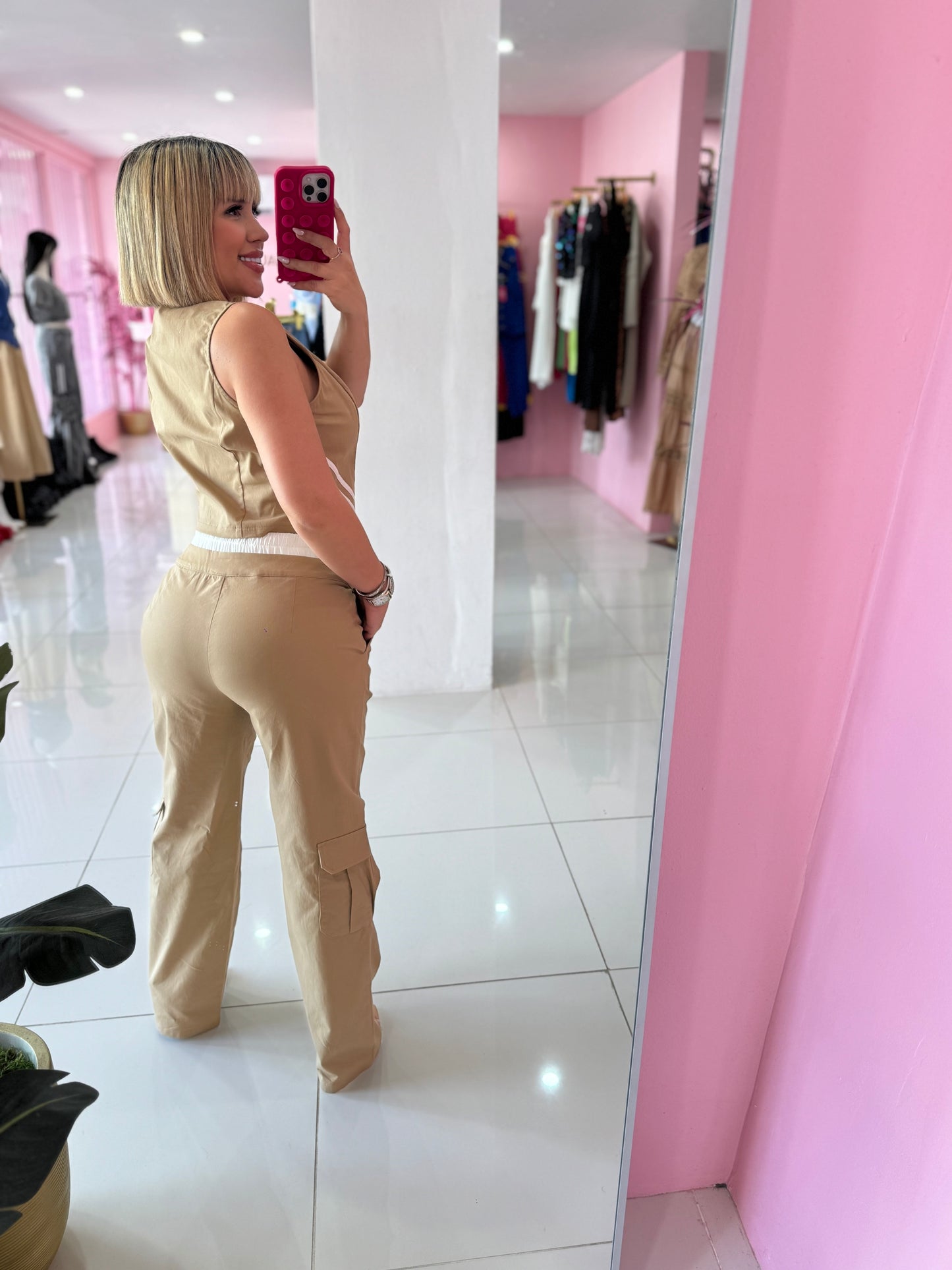 Caramel Vest Set