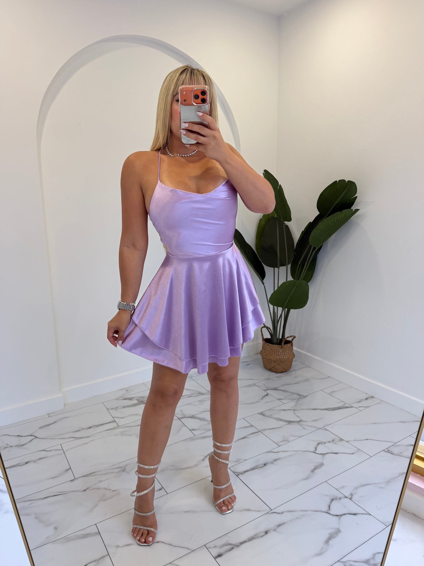 Satin Chic Dress