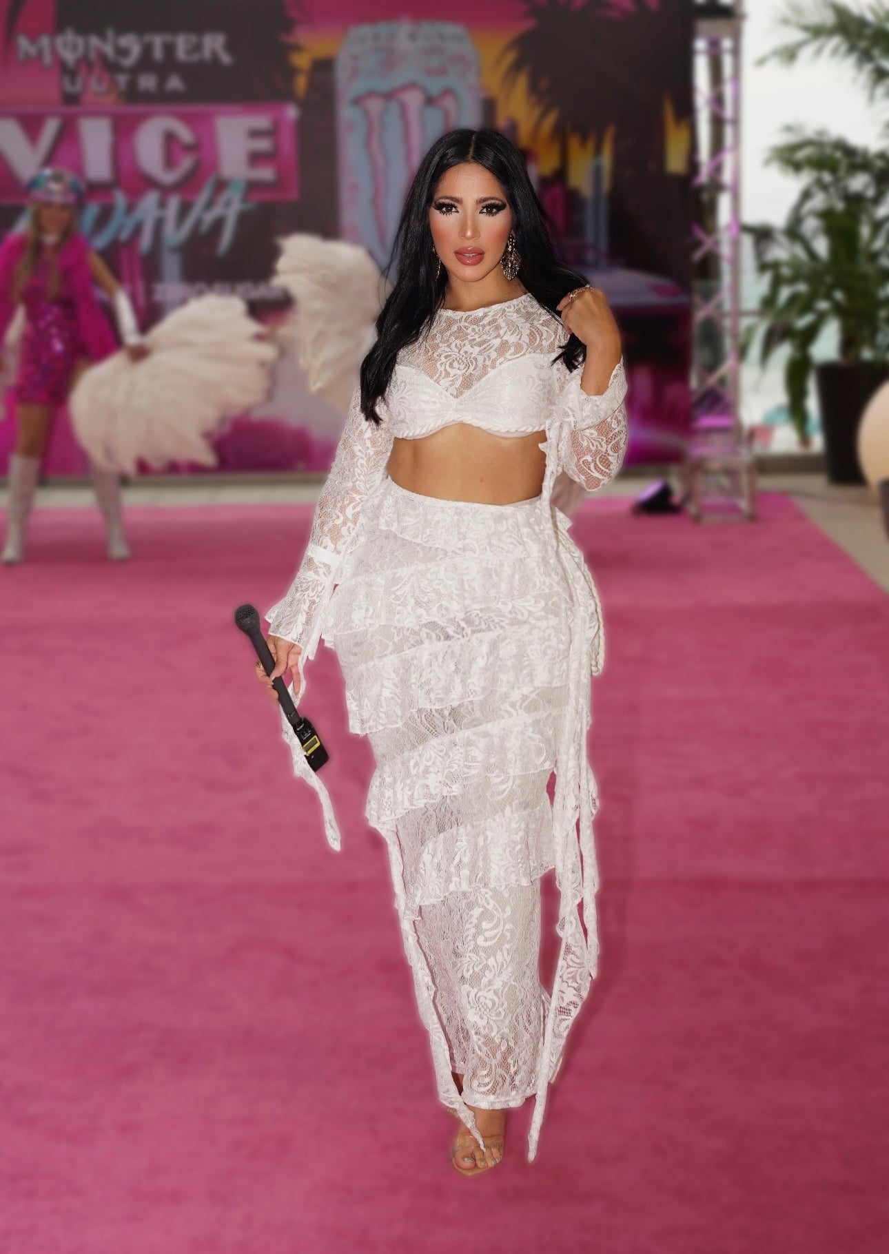Lace White set