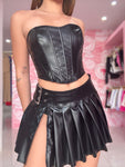 Corset Leather Coquette
