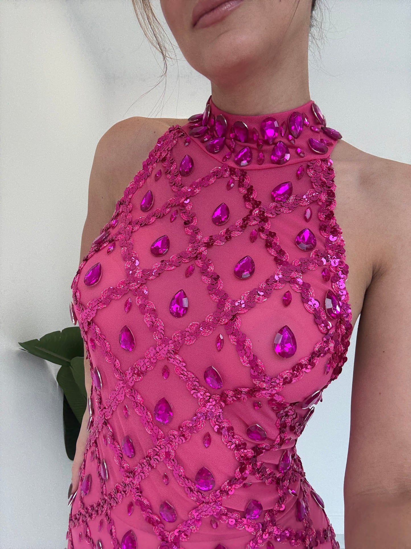 Rhinestone Lux Dress