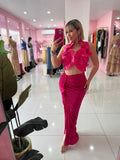 Pink Flawless Skirt Set