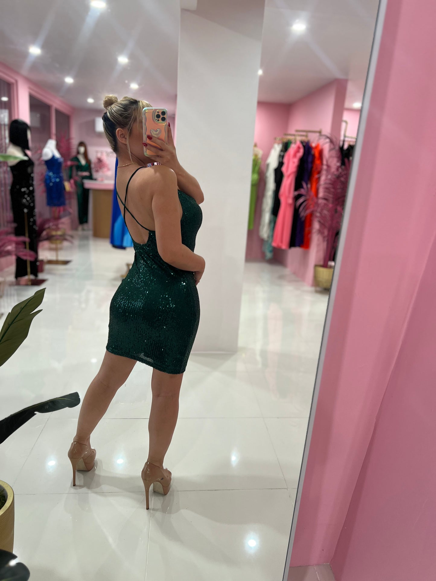 Sequins fiesta dress