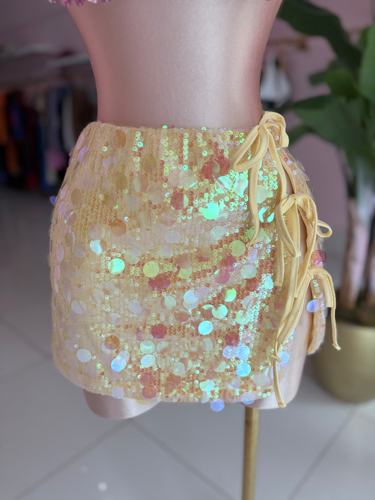 Amarradita Sequins Skirt