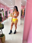 Yellow sexy set