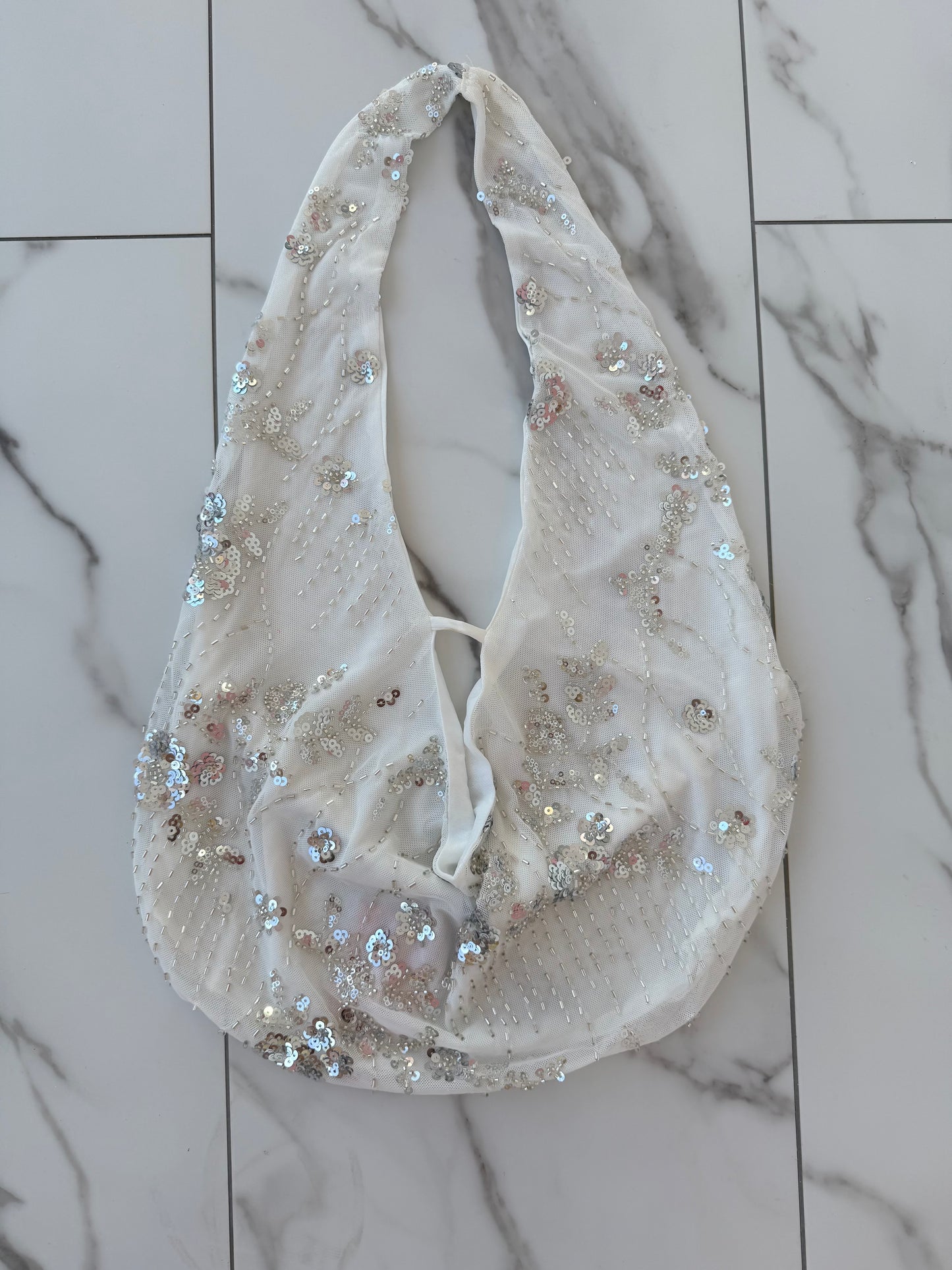 Fancy Sequins Halter top