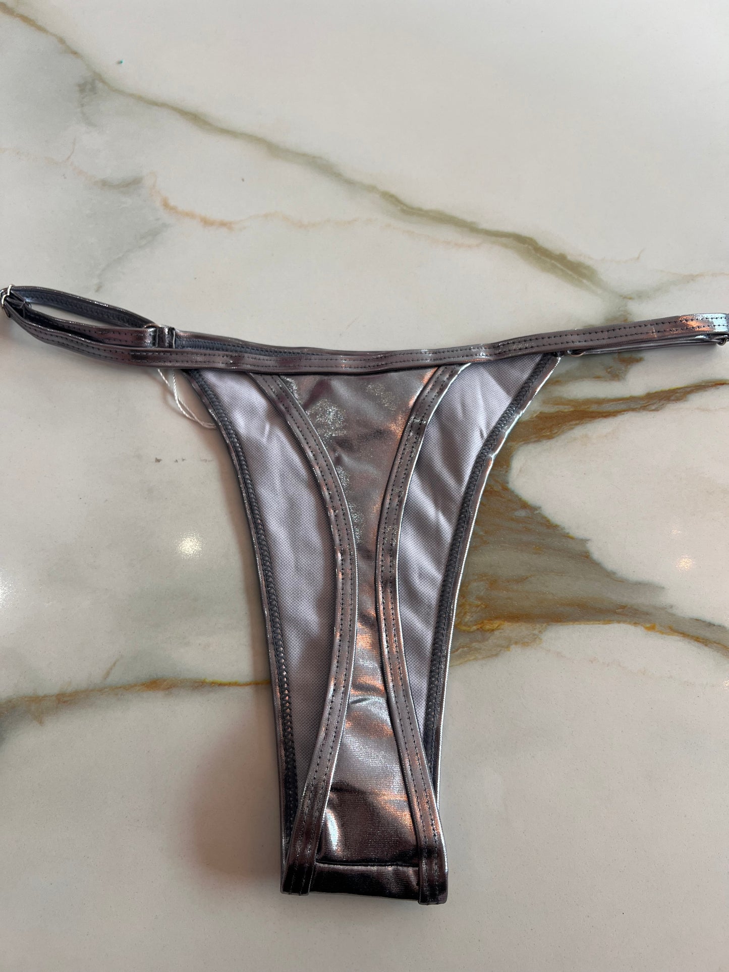 Metallic panty bikini
