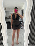Cover up black dress