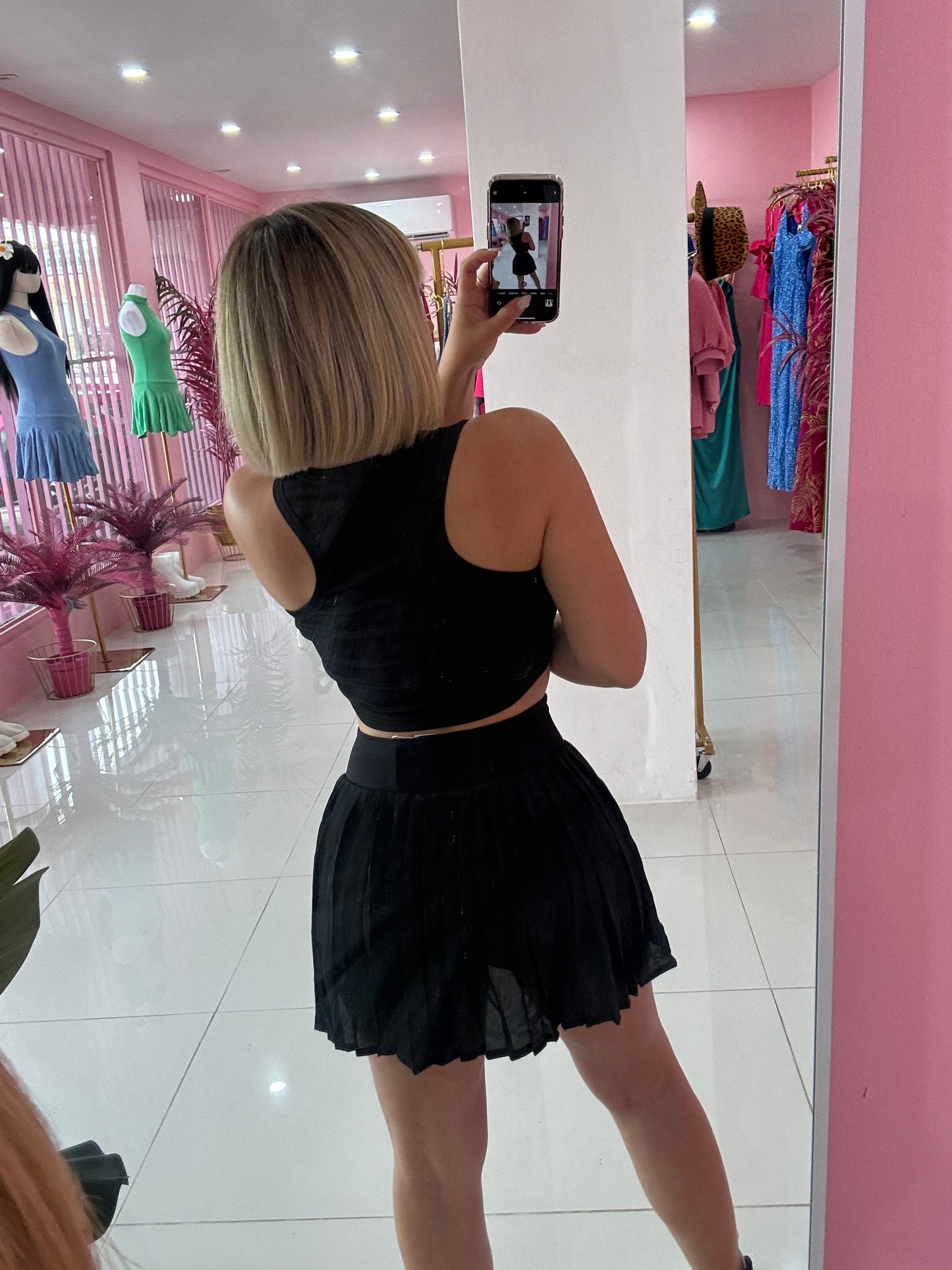 Mesh Skort Tablitas
