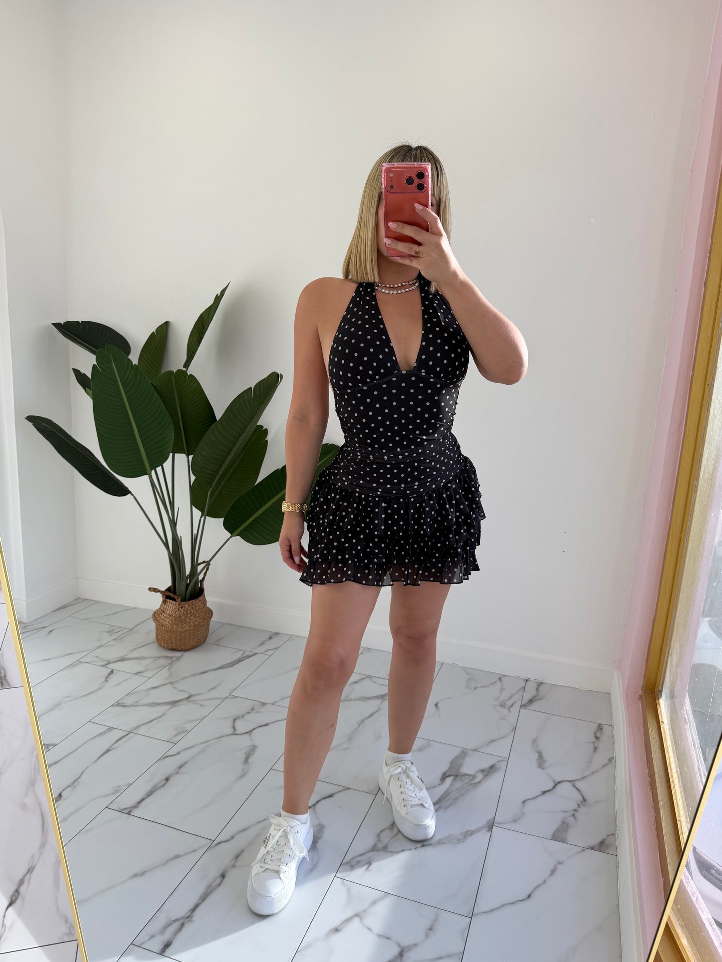 Polka Dot skort set