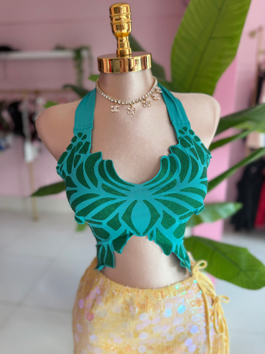 Mariposa seamless top