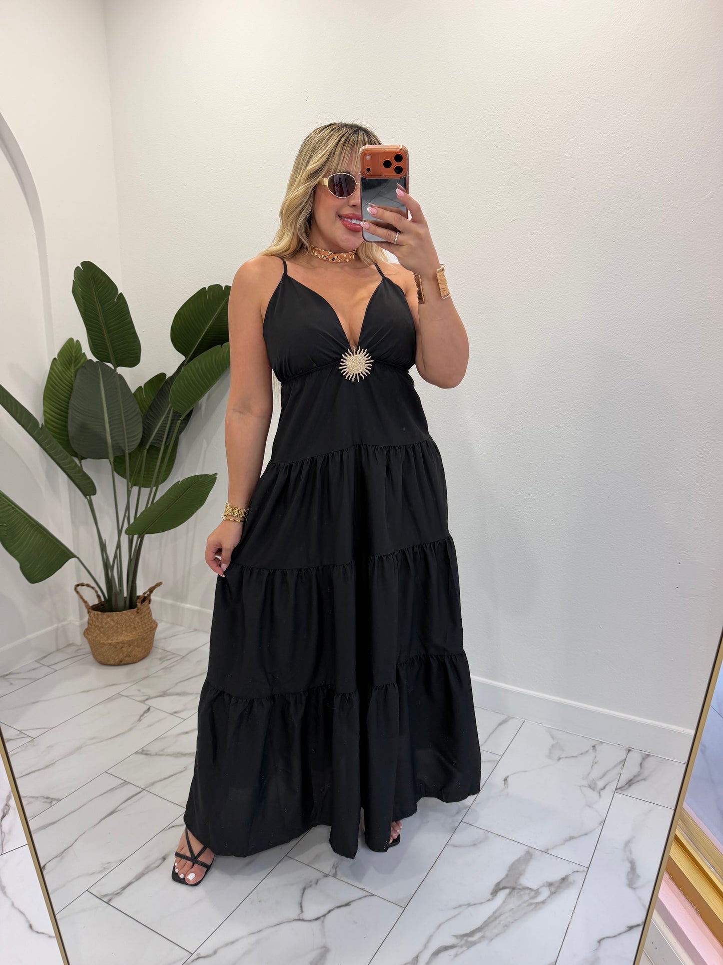 Sun maxi dress