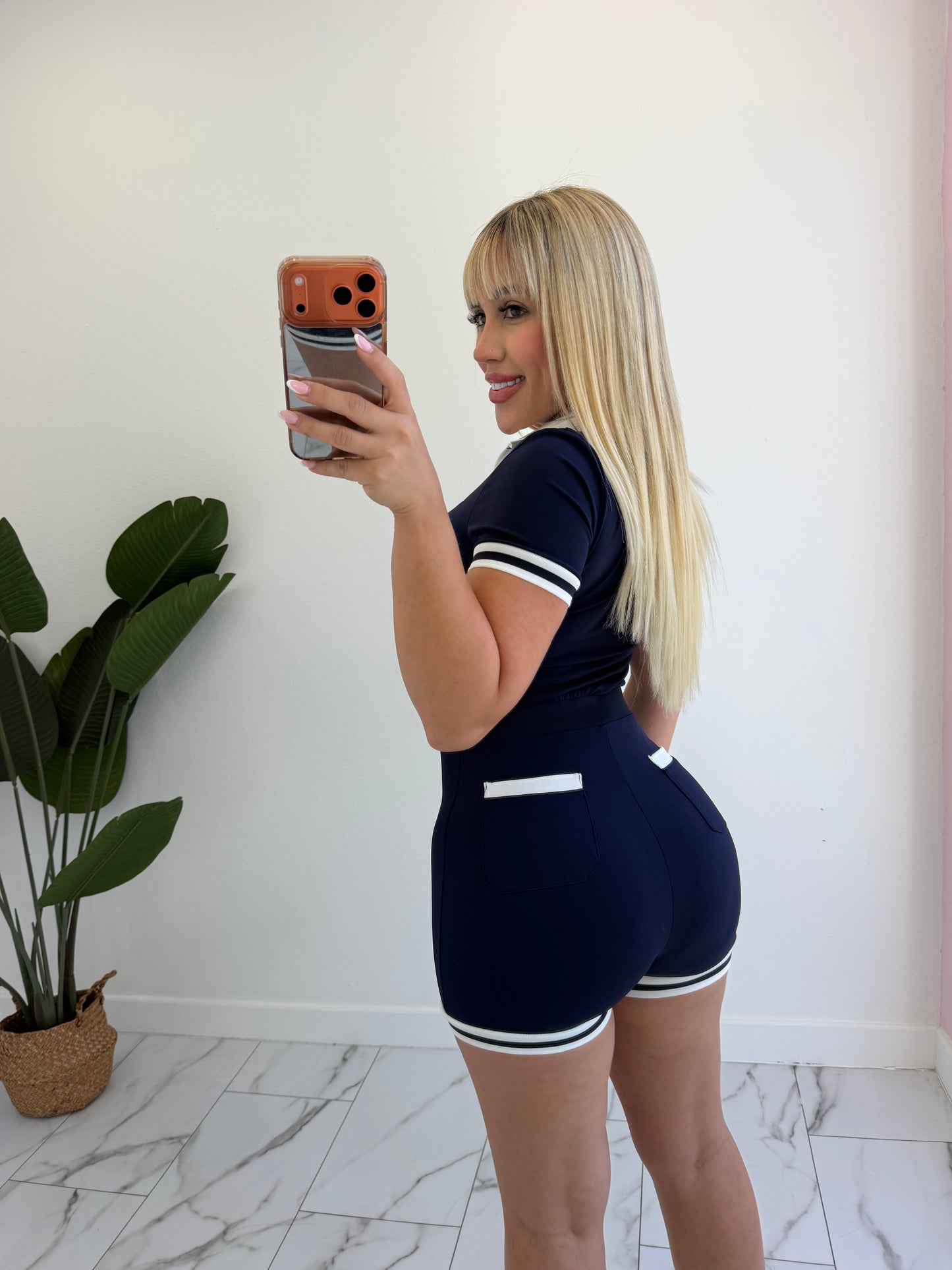 Tenis Blue Romper