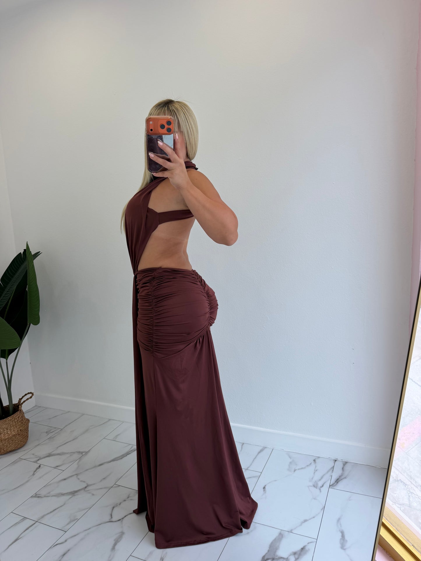 Turtle maxi dress