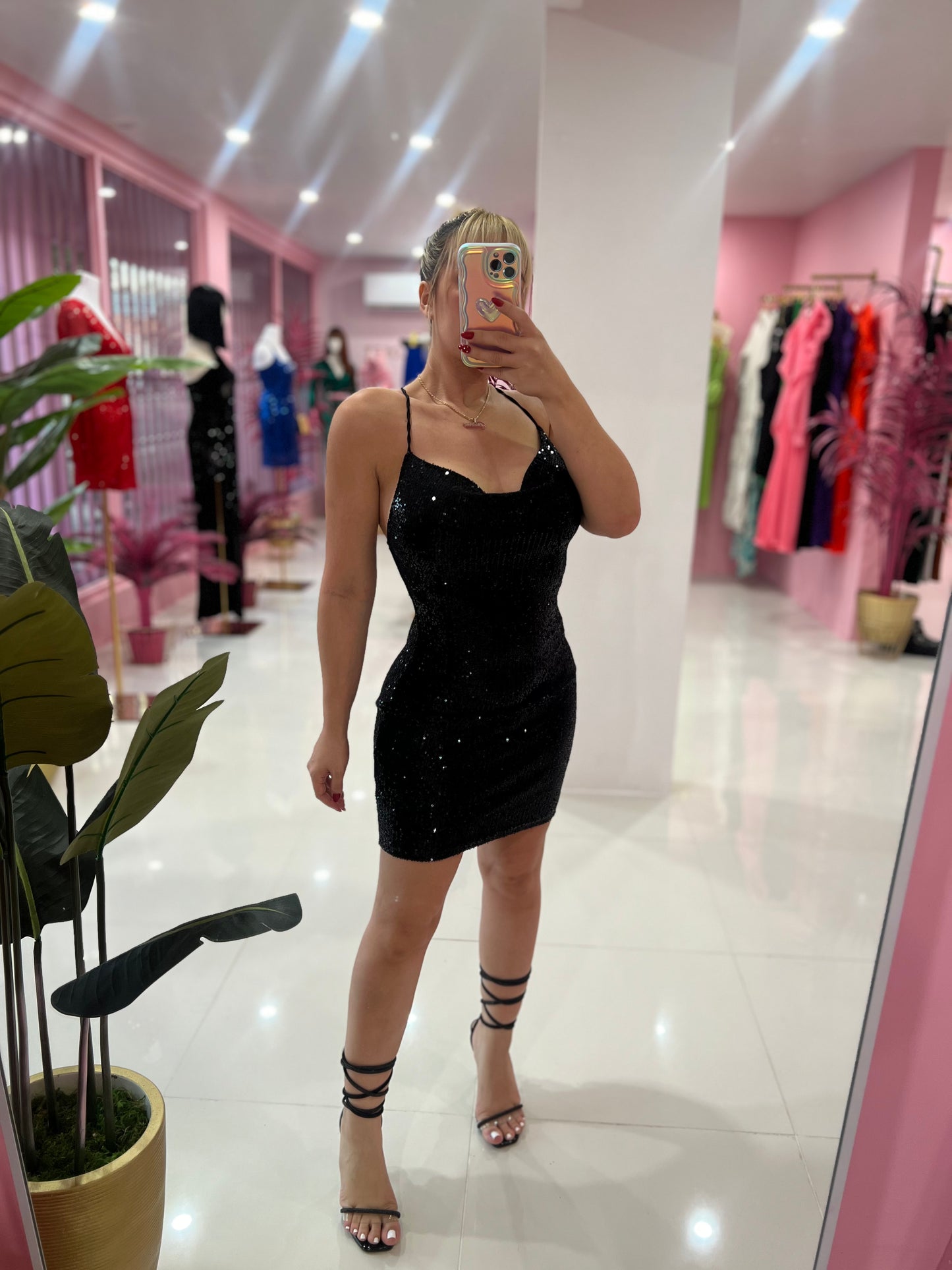 Sequins fiesta dress