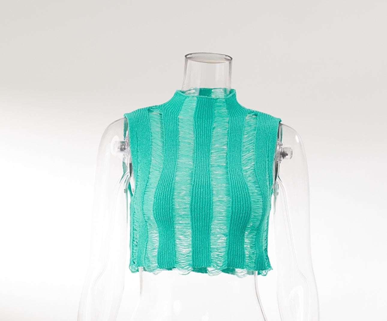 Crop Top Tejida