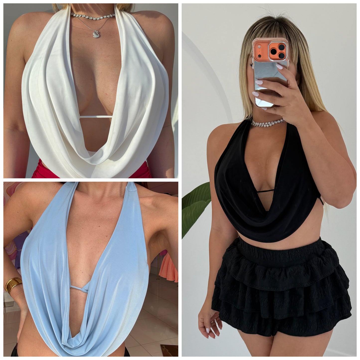 Triangulito Halter top
