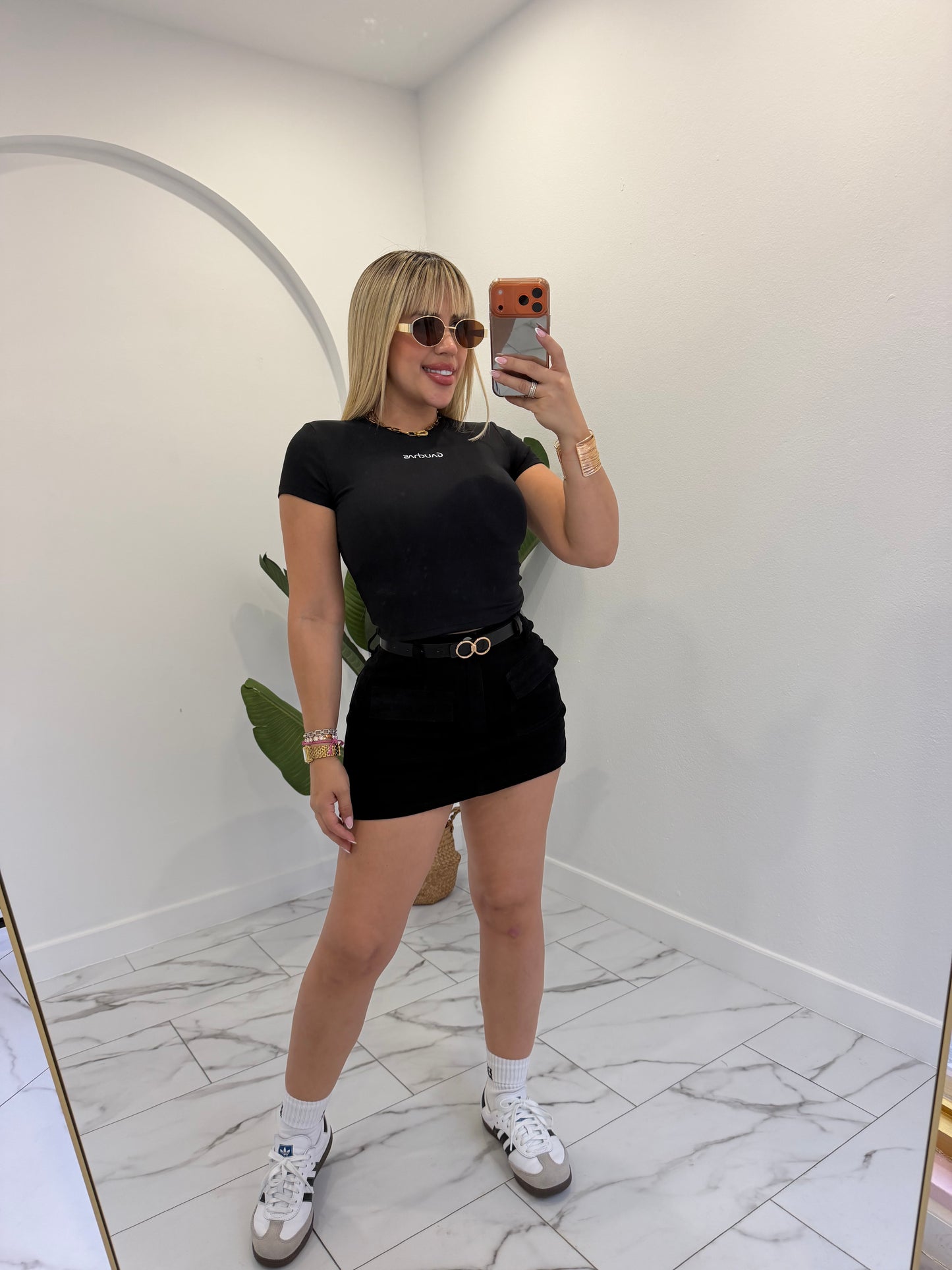 Jean skort