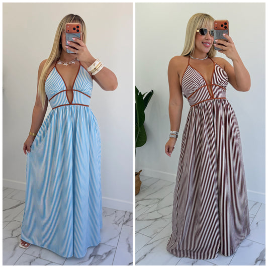 Maxi lines dress